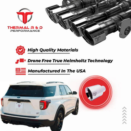 Thermal R&D - 2020 - 2026 Explorer ST - 2.5" Catback Exhaust