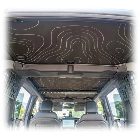 Turn Offroad - 2021 - 2026 Ford Bronco Headliner Kit — OEM Hardtop (4 - Door)