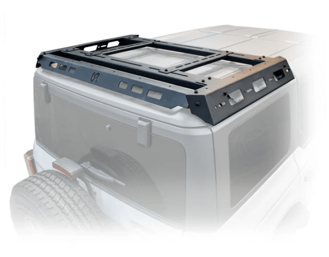 Turn Offroad - Turn Offroad 2021+ Ford Bronco 4 - Door Hard Top Half Roof Rack