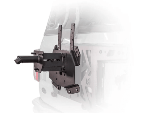 Turn Offroad - Turn Offroad 2021+ Ford Bronco Adjustable Tire Carrier w/ Camera Mount