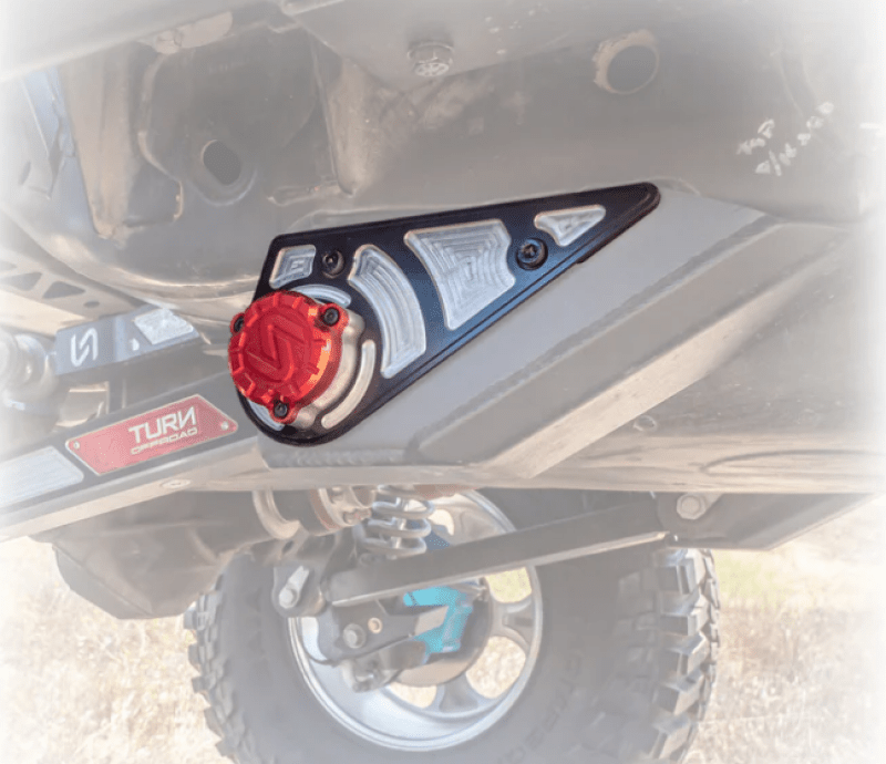 Turn Offroad - Turn Offroad 2021+ Ford Bronco Billet Lower Control Arm Mount Covers