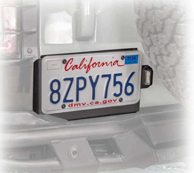 Turn Offroad - Turn Offroad 2021+ Ford Bronco License Plate Relocation Bracket