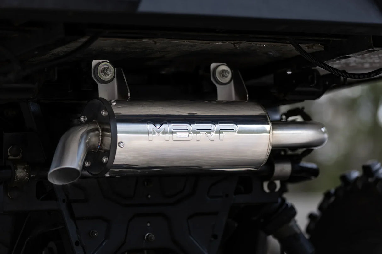 MBRP Performance Series Slip-On Exhaust for Polaris Ranger 15-26 500 / 570 Full-Size