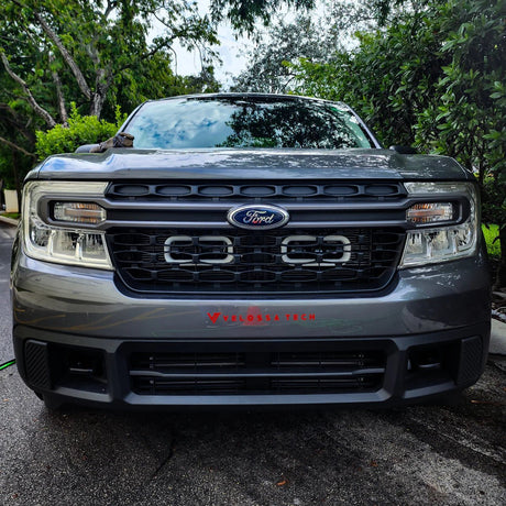 Velossa Tech - 2022+ Ford Maverick (2.0L/2.5L Hybrid) Dual BIG MOUTH Ram Air Intake Snorkels