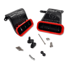 Velossa Tech - 2022+ Ford Maverick (2.0L/2.5L Hybrid) Dual BIG MOUTH Ram Air Intake Snorkels