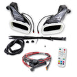 Velossa Tech - VELOSSA TECH 2017 - 2023 Kia Stinger 3.3T/2.0T/2.5T Dual BIG MOUTH "LIT KIT" Ram Air Intake Snorkels