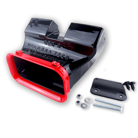 Velossa Tech - VELOSSA TECH 2018 - 2020+ Ford Edge ST BIG MOUTH Ram Air Intake Snorkel