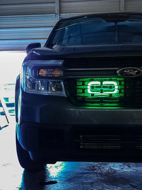 Velossa Tech - VELOSSA TECH 2022+ Ford Maverick BIG MOUTH "LIT KIT" Ram Air Intake Snorkel - Panda Motorworks