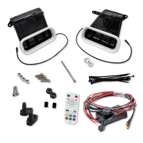 Velossa Tech - Velossa Tech BIG MOUTH LIT KIT Ram Air Intake Snorkel – 2022+ Ford Maverick