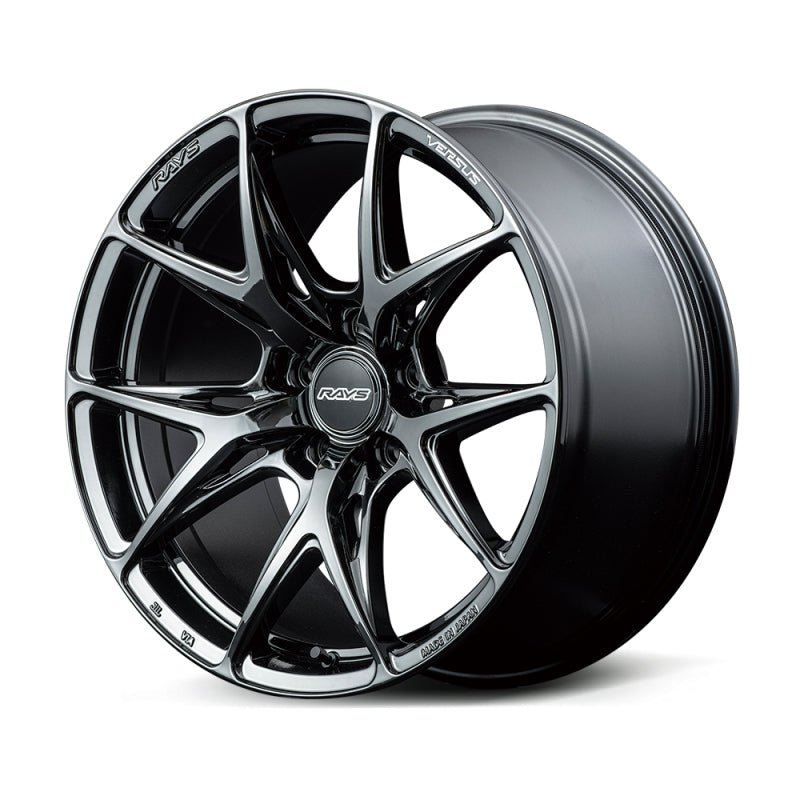 Verus - Versus VV21S 18X8.0 +45 5 - 108 - Jet Black - Panda Motorworks