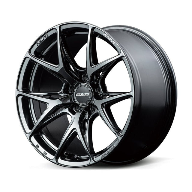Verus - Versus VV21S 18X8.0 +45 5 - 108 - Jet Black - Panda Motorworks