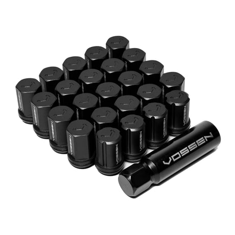 Vossen - Lug Nut & Locks Bundle 12x1.50 - Black - Panda Motorworks
