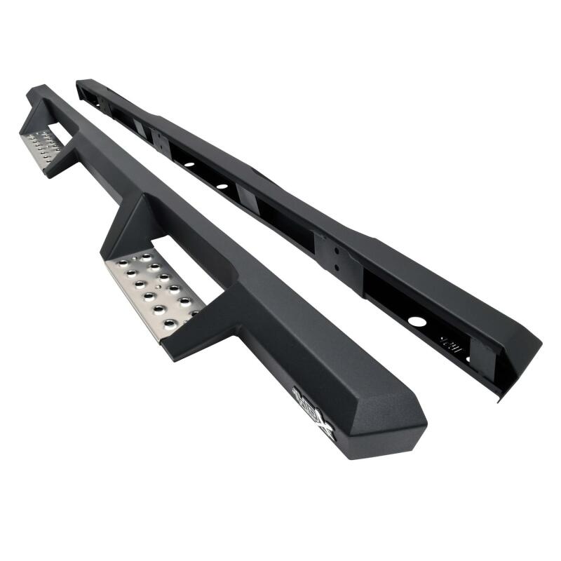 Westin - Westin 2024 Toyota Tacoma Double Cab HDX Stainless Drop Nerf Step Bars - Textured Black - Panda Motorworks