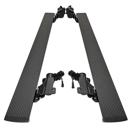 Westin - Westin 2024 Toyota Tacoma Double Cab Pro - E Electric Running Boards - Textured Black - Panda Motorworks