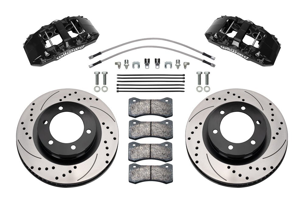 Wilwood - Wilwood 21 - 24 Ford Bronco Aerolite 6R Kit Front Brake Kit