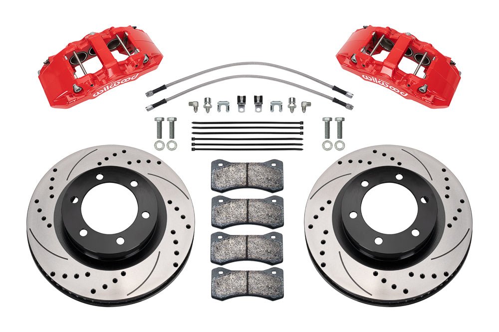 Wilwood - Wilwood 21 - 24 Ford Bronco Aerolite 6R Kit Front Brake Kit