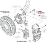Wilwood - Wilwood 21 - 24 Ford Bronco Aerolite 6R Kit Front Brake Kit