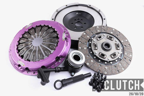 XClutch - XClutch Clutch Kit Inc Flywheel + HRB; Stage 1 Single Sprung Organic Disc - Panda Motorworks