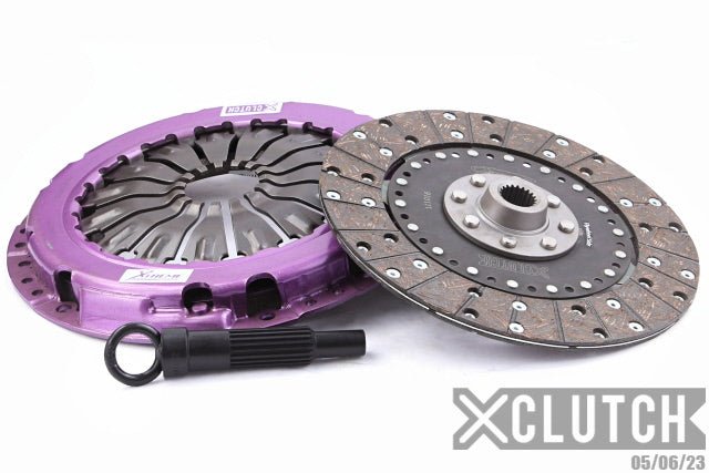 XClutch - XClutch Clutch Kit - Stage 1 Single Solid Organic Clutch Disc - Panda Motorworks