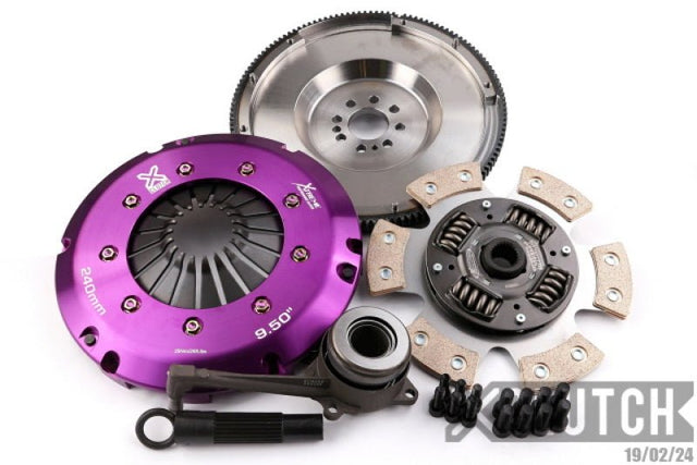 XClutch - XClutch Stage 2R Ceramic Single Disc Clutch Kit w/ Chromoly Flywheel