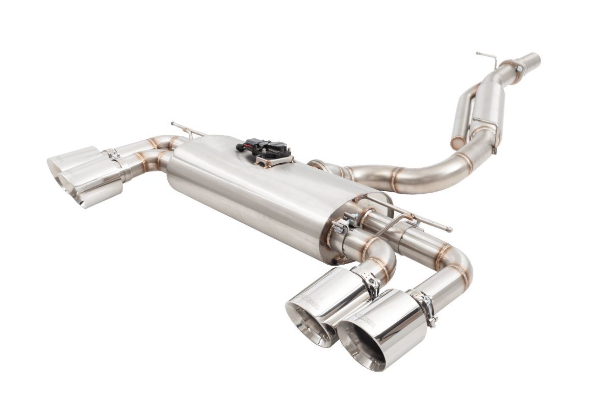 XForce - XForce Audi 8V S3 Sedan Varex Valved Cat Back Exhaust (13 - 22) - Panda Motorworks