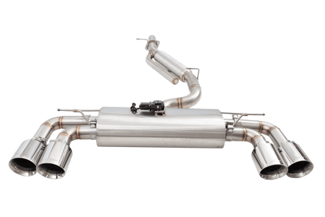 XForce - XForce Audi 8V S3 Sedan Varex Valved Cat Back Exhaust With Smart Box (13 - 22) - Panda Motorworks