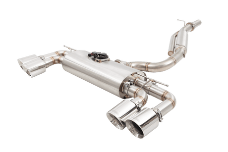 XForce - XForce Audi 8V S3 Sedan Varex Valved Cat Back Exhaust With Smart Box (13 - 22) - Panda Motorworks