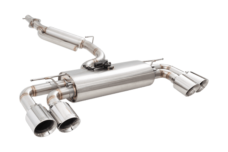 XForce - XForce Audi 8V S3 Sedan Varex Valved Cat Back Exhaust With Smart Box (13 - 22) - Panda Motorworks