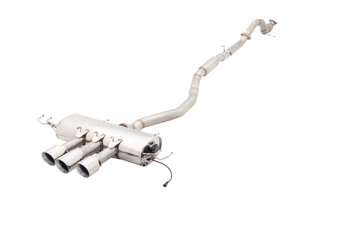 XForce - XForce Honda Civic Type R FK8 Varex Valved Cat Back System (2017 - current) - Panda Motorworks