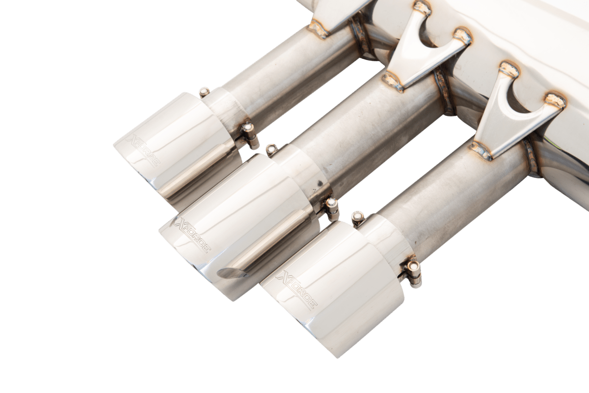 XForce - XForce Honda Civic Type R FK8 Varex Valved Cat Back System (2017 - current) - Panda Motorworks