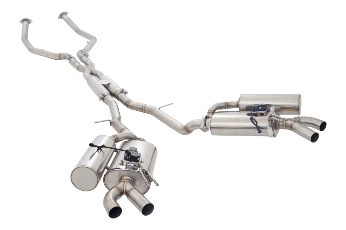 XForce - XForce KIA Stinger GT RWD Varex Valved Cat Back Exhaust System - Panda Motorworks