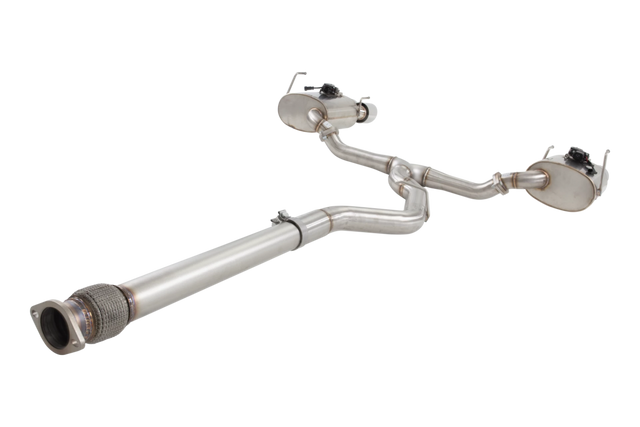XForce - XForce Subaru WRX Sedan VB Varex Valved Cat Back Exhaust System (22 - ONWARD) - Panda Motorworks