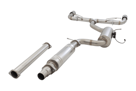 XForce - XForce VW Golf GTI MK 7 To 8 Cat Back Exhaust System With Varex Valved Muffler mk7 /mk7.5 (13 - 21) MK8 (21 - On) - Panda Motorworks