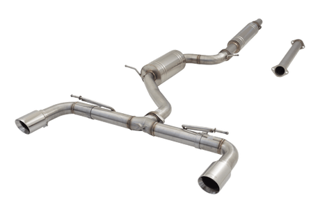 XForce - XForce VW Golf GTI MK7 to MK8 Cat Back Exhaust System mk7 /mk7.5 (13 - 21) MK8 (21 - On) - Panda Motorworks