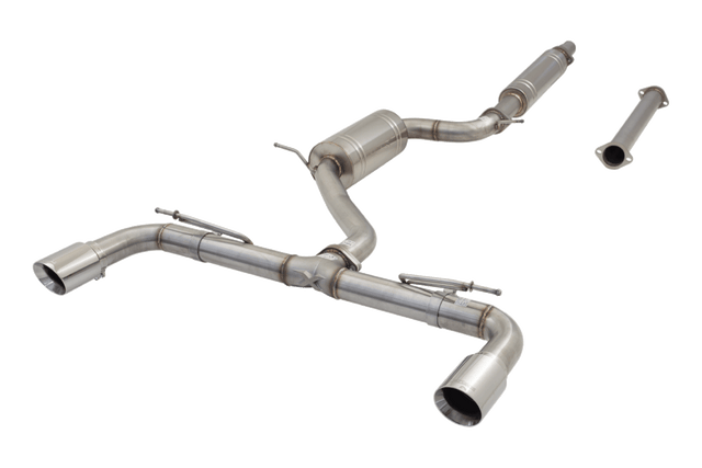 XForce - XForce VW Golf GTI MK7 to MK8 Cat Back Exhaust System mk7 /mk7.5 (13 - 21) MK8 (21 - On) - Panda Motorworks