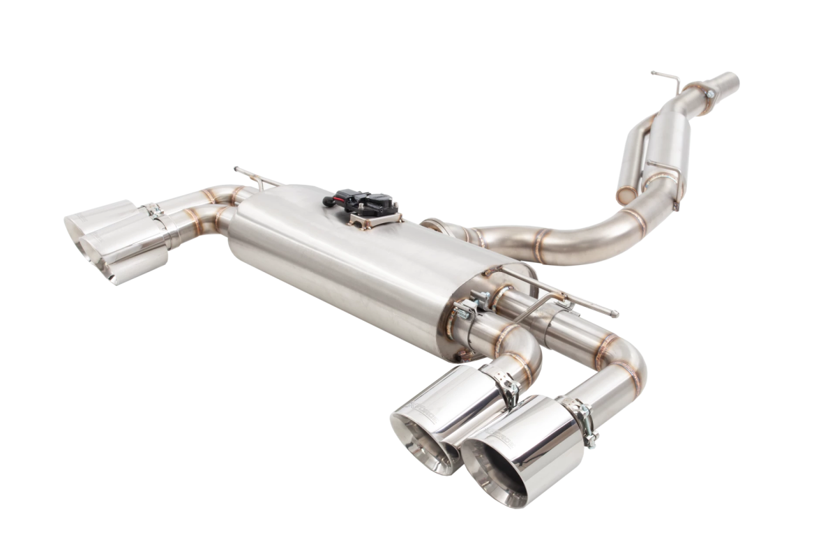 XForce - XForce VW Golf R MK8 Varex Valved Cat Back Exhaust System (2022 - Onward) - Panda Motorworks