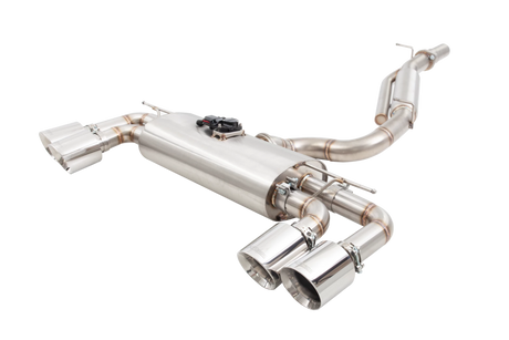 XForce - XForce VW Golf R MK8 Varex Valved Cat Back Exhaust System (2022 - Onward) - Panda Motorworks