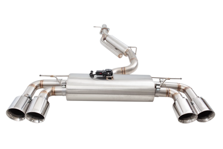 XForce - XForce VW Golf R MK8 Varex Valved Cat Back Exhaust System (2022 - Onward) - Panda Motorworks