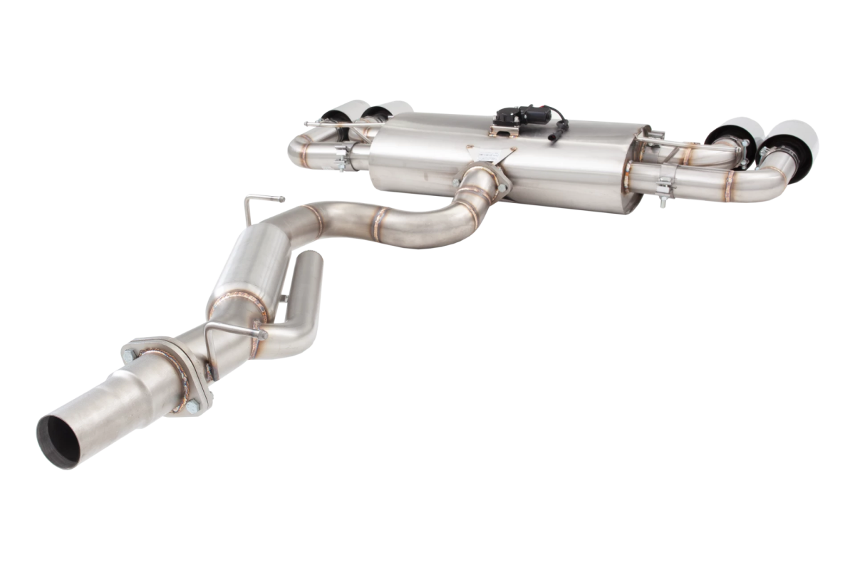 XForce - XForce VW Golf R MK8 Varex Valved Cat Back Exhaust System (2022 - Onward) - Panda Motorworks
