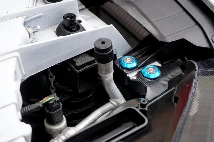 ZSPEC DESIGN - ZSPEC "STAGE 2" DRESS UP BOLTS® FASTENER KIT FOR FORD FOCUS RS & ST, STAINLESS & BILLET - Panda Motorworks