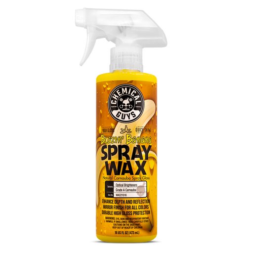 Chemical Guys Blazin Banana Carnauba Spray Wax - 16oz