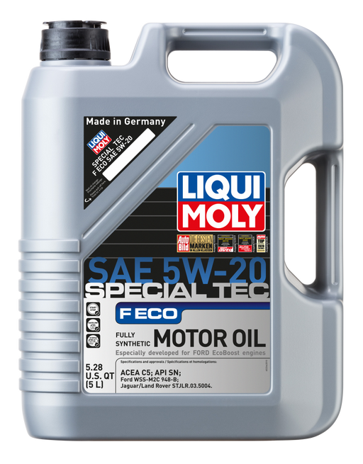 LIQUI MOLY 5L Special Tec F ECO Motor Oil 5W20 - Case of 4