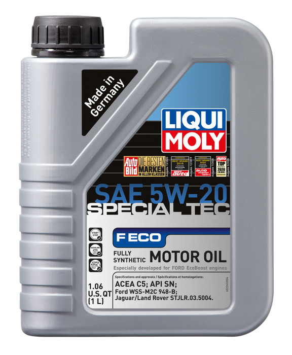 LIQUI MOLY 1L Special Tec F ECO Motor Oil 5W20 - Case of 6