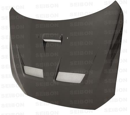 Seibon 08-12 Mitsubishi Evolution X CW-style Carbon Fiber Hood - Panda Motorworks - 1