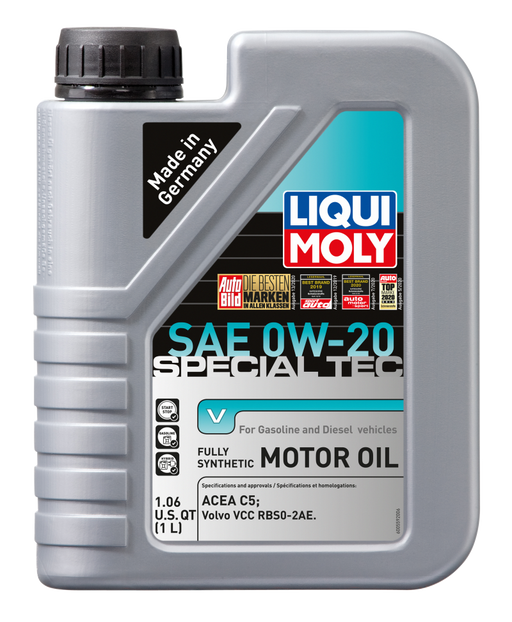 LIQUI MOLY 1L Special Tec V Motor Oil 0W20 - Case of 6
