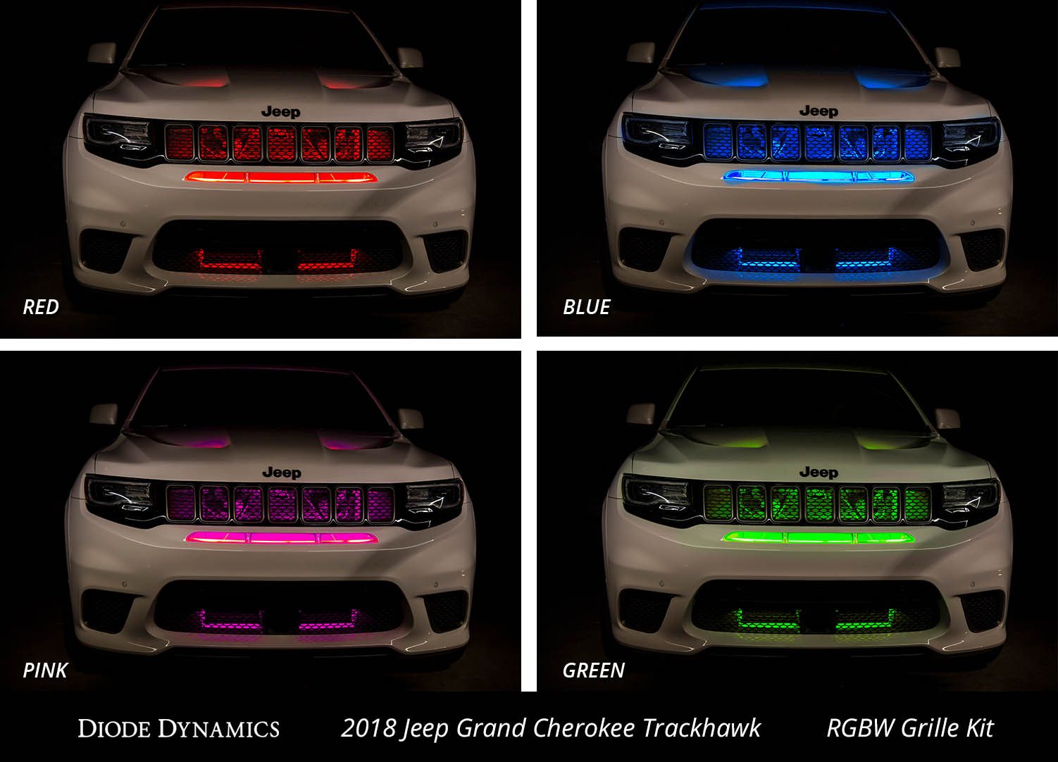 RGBW Multicolor Grille LED Kit