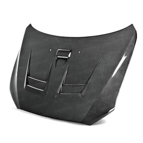 Seibon 08-12 Mitsubishi Lancer Evo X DV-Style Carbon Fiber Hood - Panda Motorworks - 1
