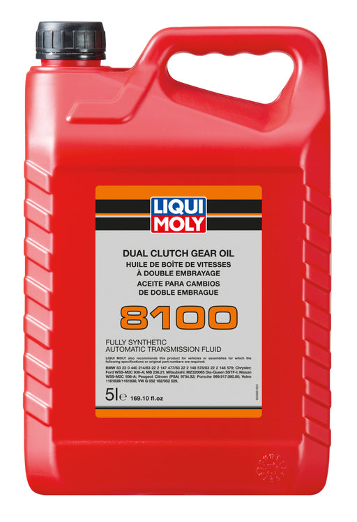 LIQUI MOLY 5L Dual Clutch Transmission Oil 8100 - Case of 4