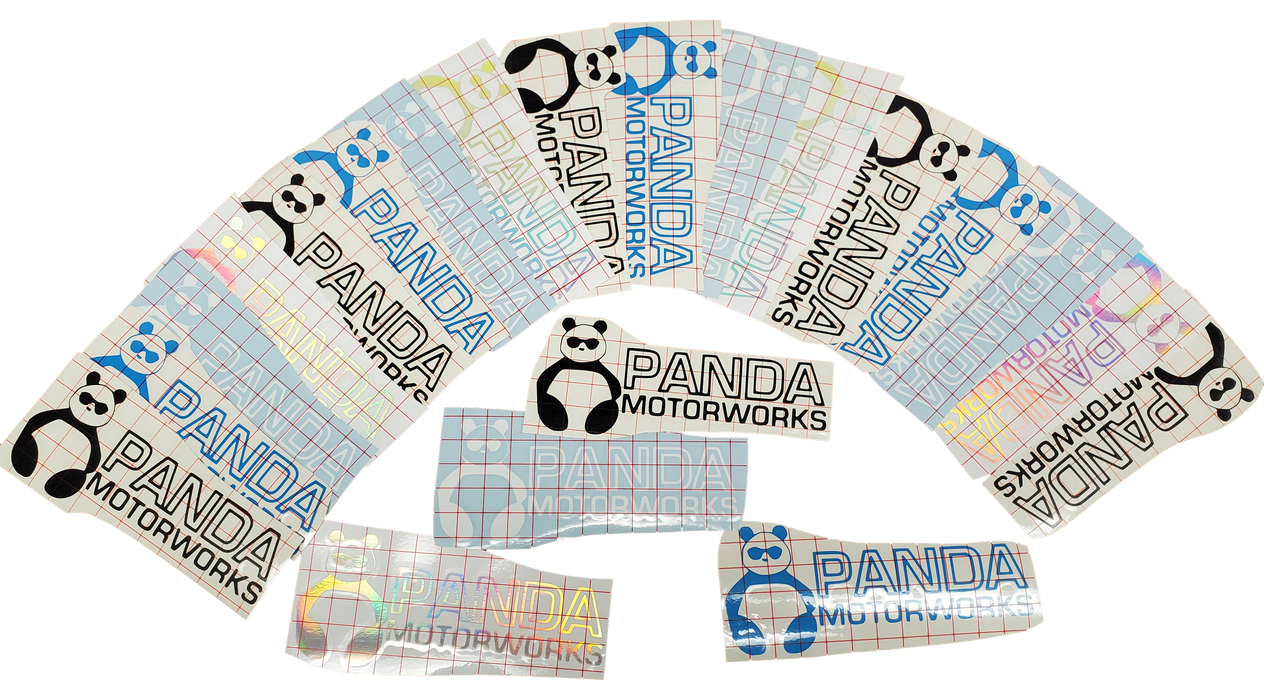 Panda Motorworks Sticker - Small