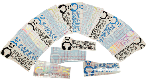 Panda Motorworks Sticker - Small